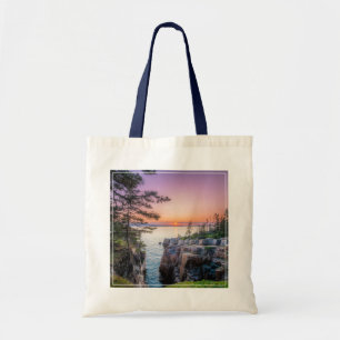 Tote Bag Littoral   Parc national Ravens Nest Acadia Maine