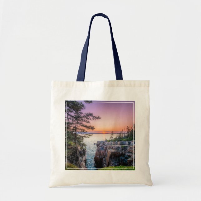 Tote Bag Littoral | Parc national Ravens Nest Acadia Maine (Devant)