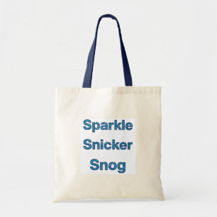 Tote Bag Live Laugh Love ou Sparkle Snicker Snog