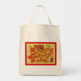 Tote Bag Live Love Laugh Rubber Ducks Inspirational Bag