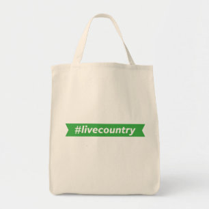 Tote Bag #LiveCountry