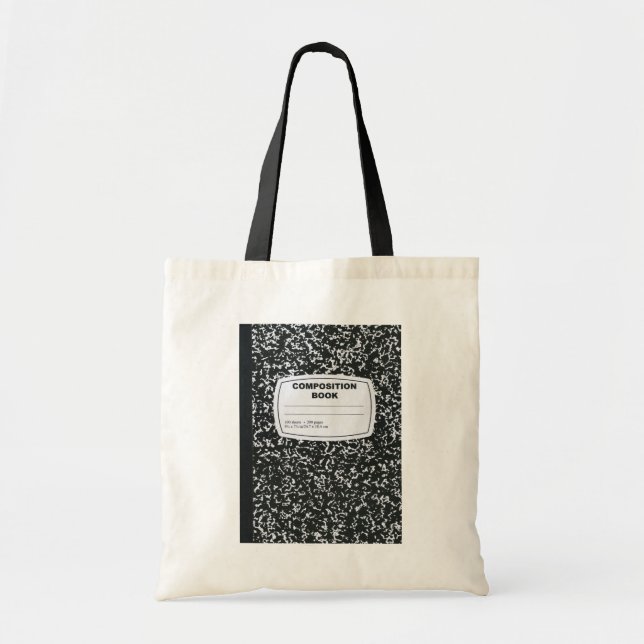 Tote Bag Livre de composition/Étudiant-Enseignant (Devant)