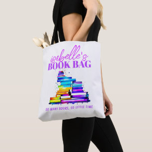 Tote Bag Livre de lecture de l'anniversaire de maman Lover
