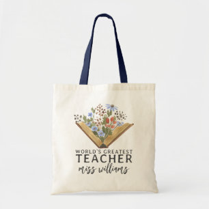Tote Bag Livre floral La plus grande reconnaissance de l'en