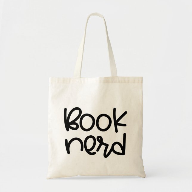 Tote Bag Livre nerd (Devant)