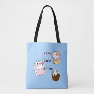 Tote Bag Livres à gâteaux Café