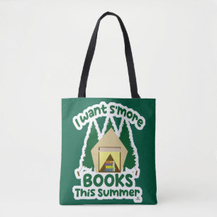 Tote Bag Livres Amusants Smore Pour L'humour De Livre D'été