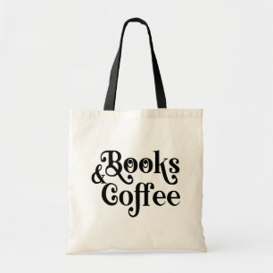 Tote Bag Livres & Café Citation livresque