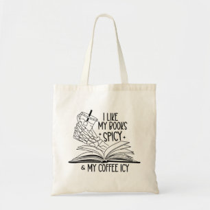 Tote Bag Livres épicés et café Icy