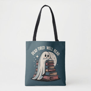 Tote Bag Livres Fantômes Cosy pour Lecteurs Épuisés