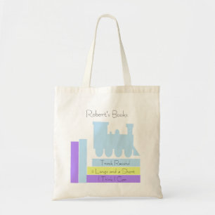 Tote Bag Livres pour enfants avec un train