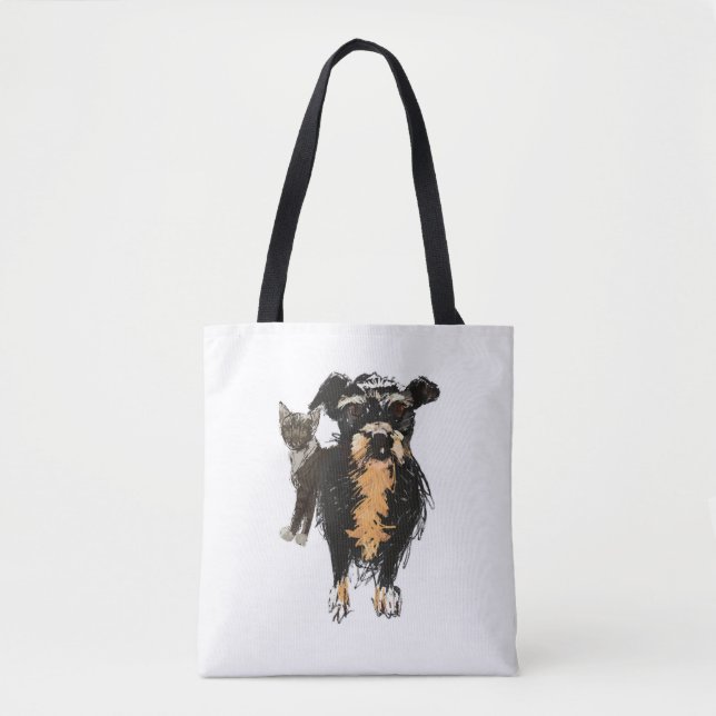 Tote Bag Lizzie&Kitty  (Devant)