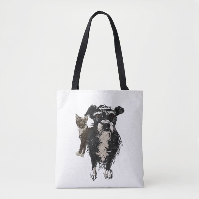 Tote Bag Lizzie&Kitty  (Devant)