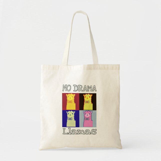 Tote Bag Llama (Devant)