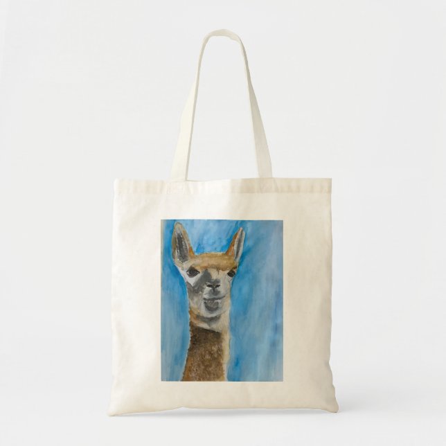 Tote Bag Llama à fourre-tout (Devant)