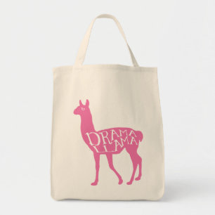 Tote Bag Llama Drama Rose