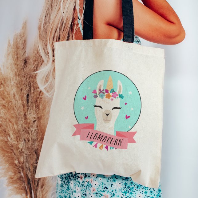 Tote Bag Llamacorn magique (Créateur téléchargé)