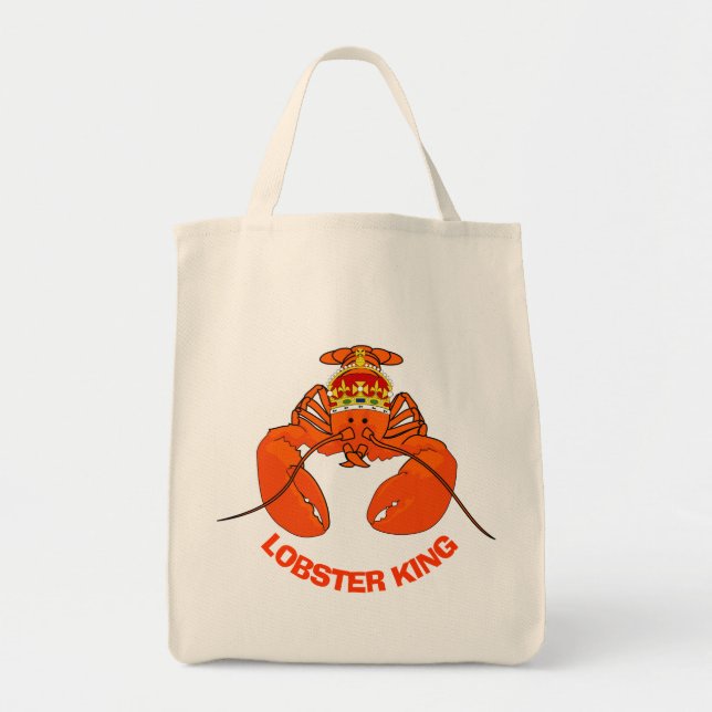 Tote Bag Lobster King (Devant)