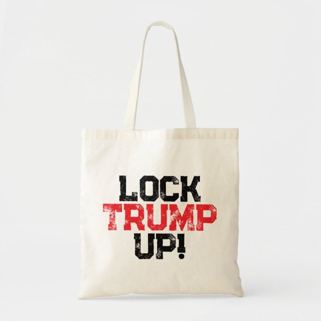Tote Bag Lock Trump Up Political (Devant)