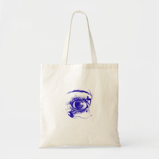 Tote Bag l'œil de celui qui regarde (Devant)