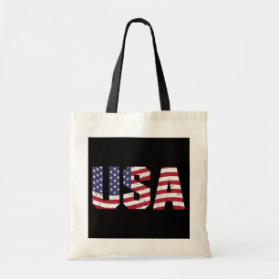 Tote Bag Logo "All American" Patriotic USA