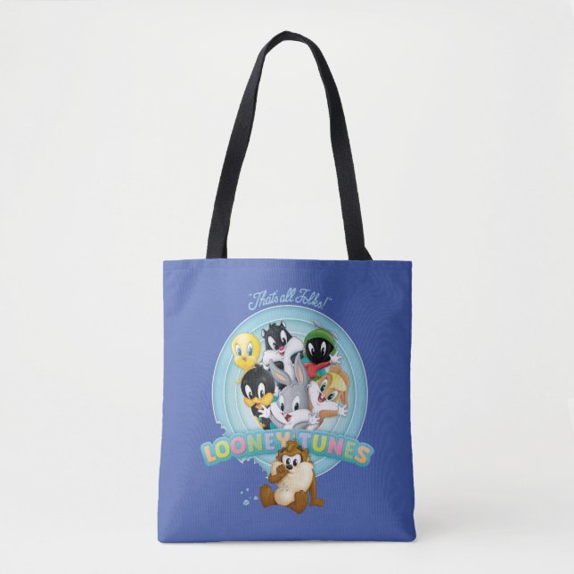 Tote Bag Logo Bébé LOONEY TUNES™ | C'est tous les gens (Devant)