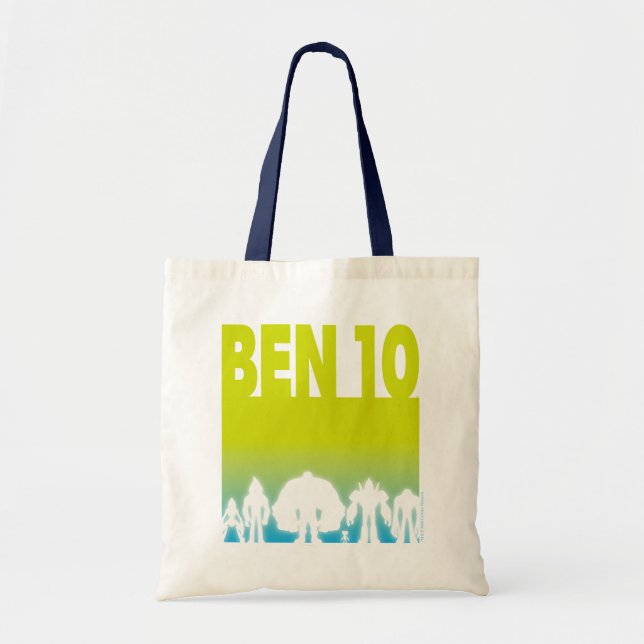 Tote Bag Logo Ben 10 Alien Line (Devant)