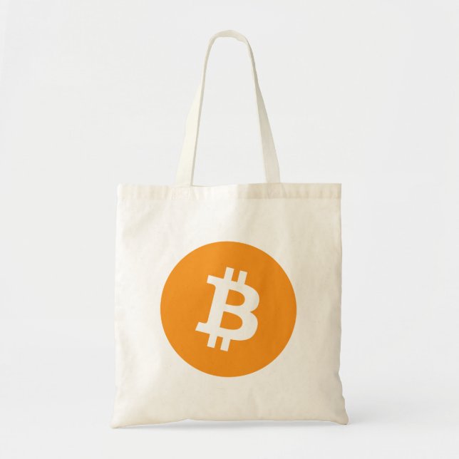 Tote Bag Logo Bitcoin Cryptomonnaie (Devant)