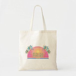 Tote Bag Logo Cool des palmiers Malibu-CA-Sun