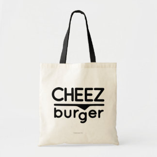 Tote Bag Logo de Cheezburger (noir)
