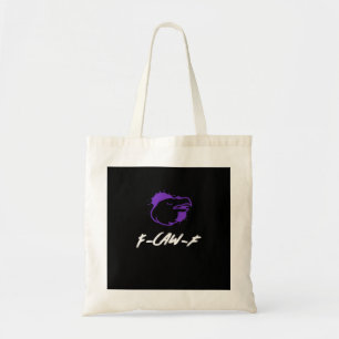 Tote Bag Logo de corbeau drôle F-Caw-F – Croasse pour attir