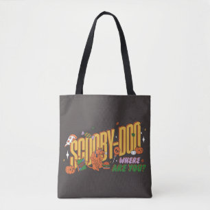 Tote Bag Logo de friandise d'Halloween de Scooby-Doo