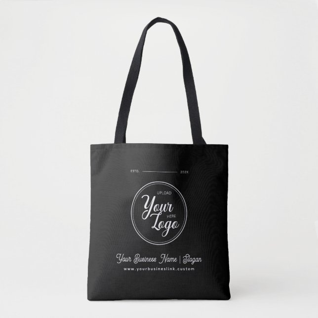 Tote Bag Logo de la société minimale d'affaires  (Devant)