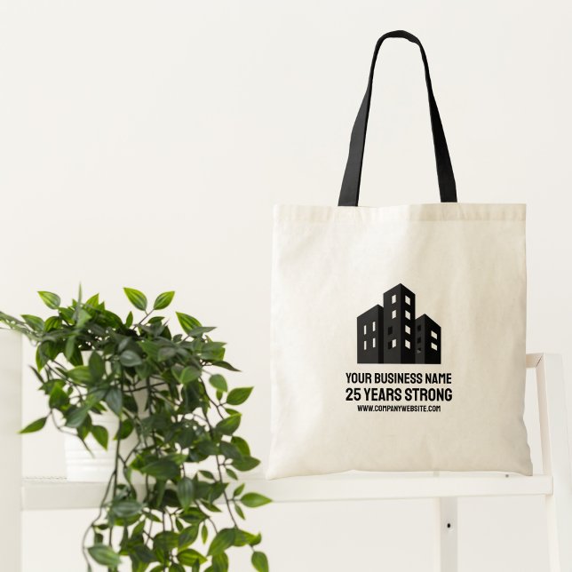 Tote Bag Logo de l'entreprise Célébration # Ans Sur mesure (Créateur téléchargé)