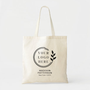 Tote Bag Logo de l'entreprise personnalisée Budget Nom pers
