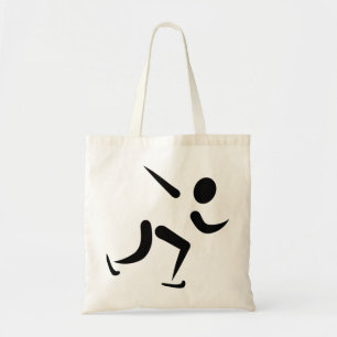 Tote Bag Logo de patinage de vitesse