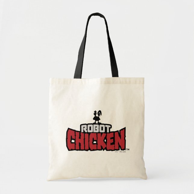 Tote Bag Logo de Robot Chicken (Devant)