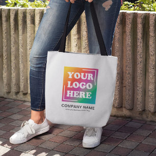 Tote Bag Logo d'entreprise personnalisé, Entreprise commerc