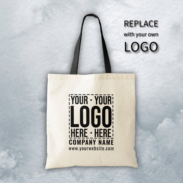 Tote Bag Logo d'entreprise personnalisé Entreprise Cool mod (Créateur téléchargé)