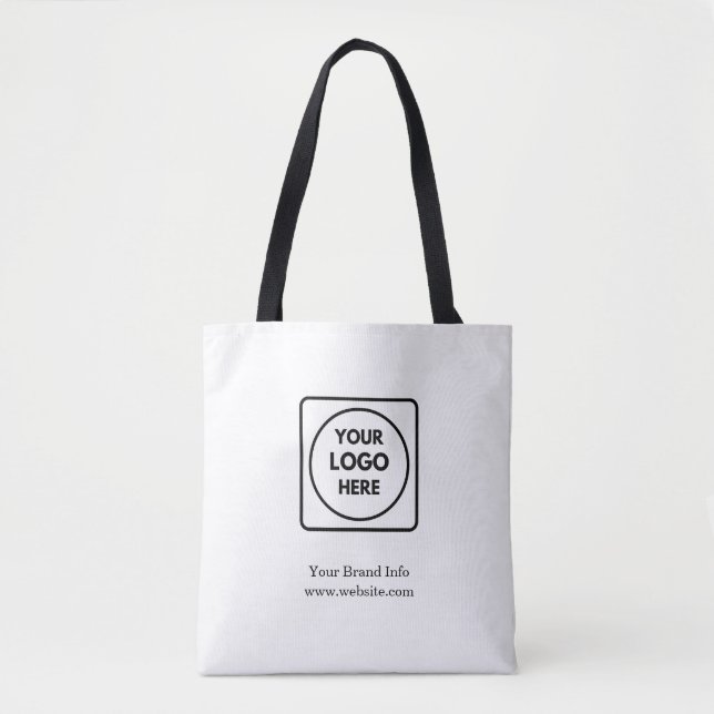 Tote Bag Logo d'entreprise personnalisé | Entreprise profes (Devant)