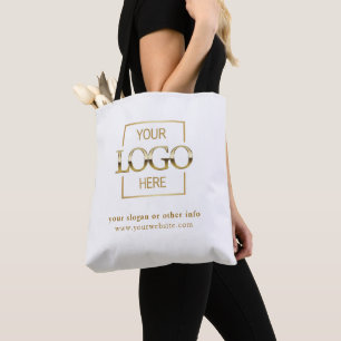 Tote Bag Logo d'entreprise personnalisé minimaliste moderne