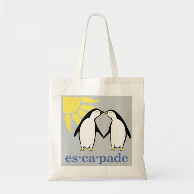 Tote Bag Logo Escapade Fourre-tout (Devant)