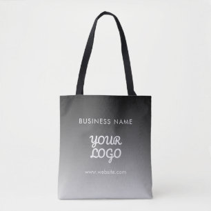 Tote Bag Logo et texte promotionnels modernes   Couleur mod