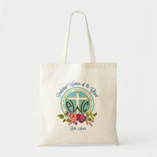 Tote Bag Logo floral fourre-tout de PWOC