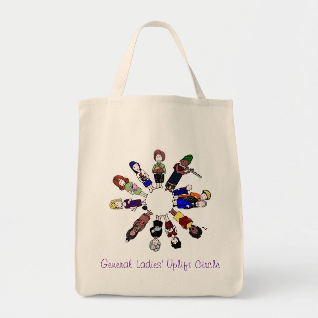 Tote Bag Logo Fourre-tout de cercle (Devant)
