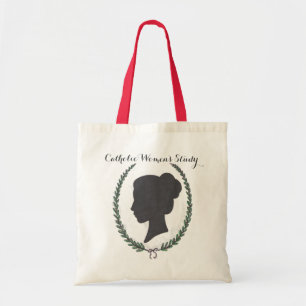Tote Bag Logo fourre-tout de l'étude des femmes catholique