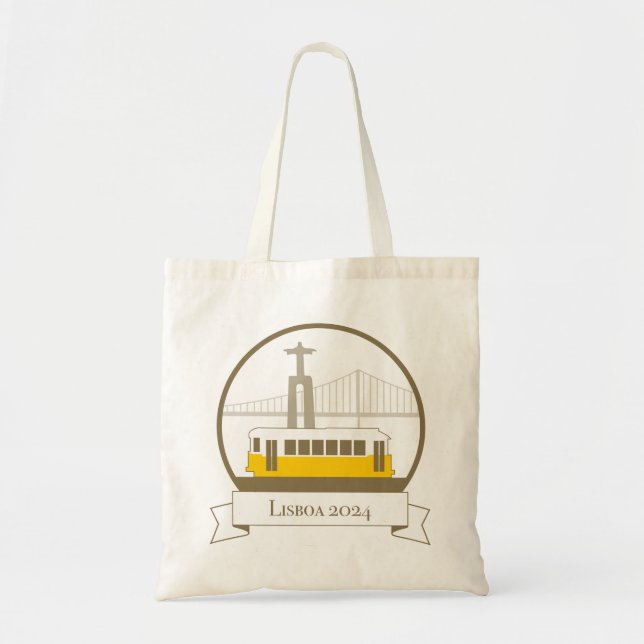 Tote Bag Logo Lisboa 2024 Fourre-tout (Devant)