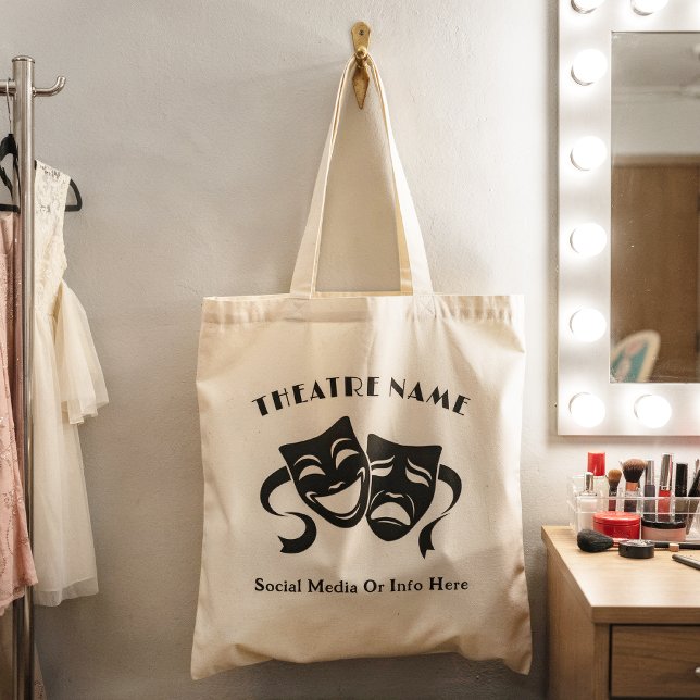 Tote Bag Logo Ou Nom Personnalisé Du Théâtre (Créateur téléchargé)