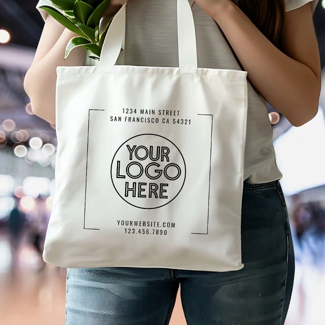 Tote Bag Logo personnalisé d'entreprise professionnelle mod (Créateur téléchargé)