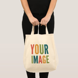 Tote Bag Logo personnalisé ici Ajoutez votre propre desig